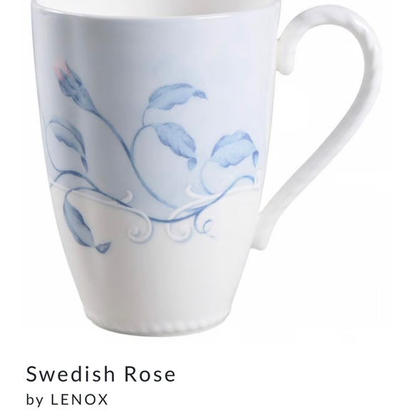 Lenox Kitchen Lenox Mug Swedish Rose Pattern From The Swedish Lodge